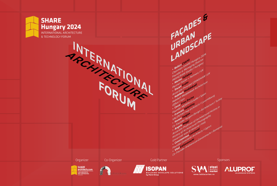 A Foster + Partners és a Grimshaw is előadást tart az idei SHARE Magyarország konferencián
