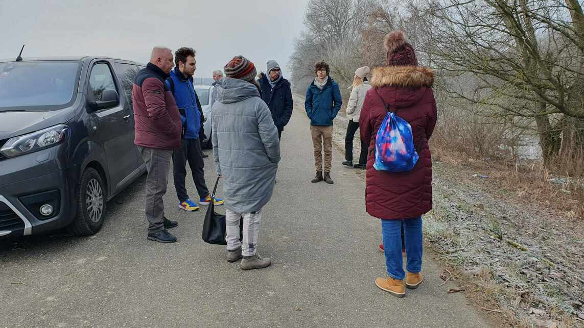 A helyszín megismerése. Fotó: Saját fénykép
