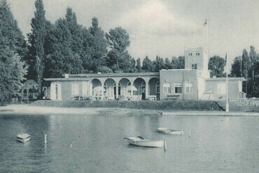 Balatonszemes, Vigadó (tervező: Wälder Gyula). Forrás: archív képeslap
