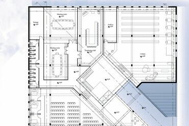 Salzburg Forum, földszinti alaprajz. Tervező: Rania Matrouk
