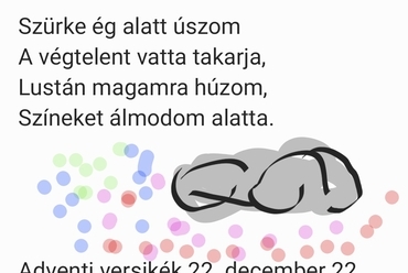 Zöldi Anna: Adventi versike, 2023.
