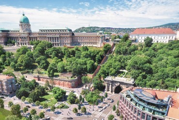 A megújuló Clark Ádám tér a Budavári Palotával (Főmterv - Korzó Stúdió Konzorcium)
