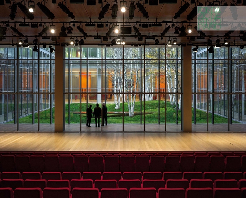 Renzo Piano: A New York Times Building moha és nyírfa kertje. Forrás: Fondazione Renzo Piano
