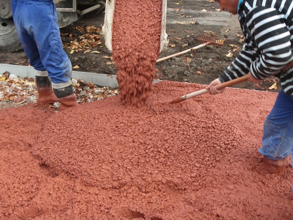 Bikás park. MASTER speciális beton termékcsalád. Forrás: Danucem
