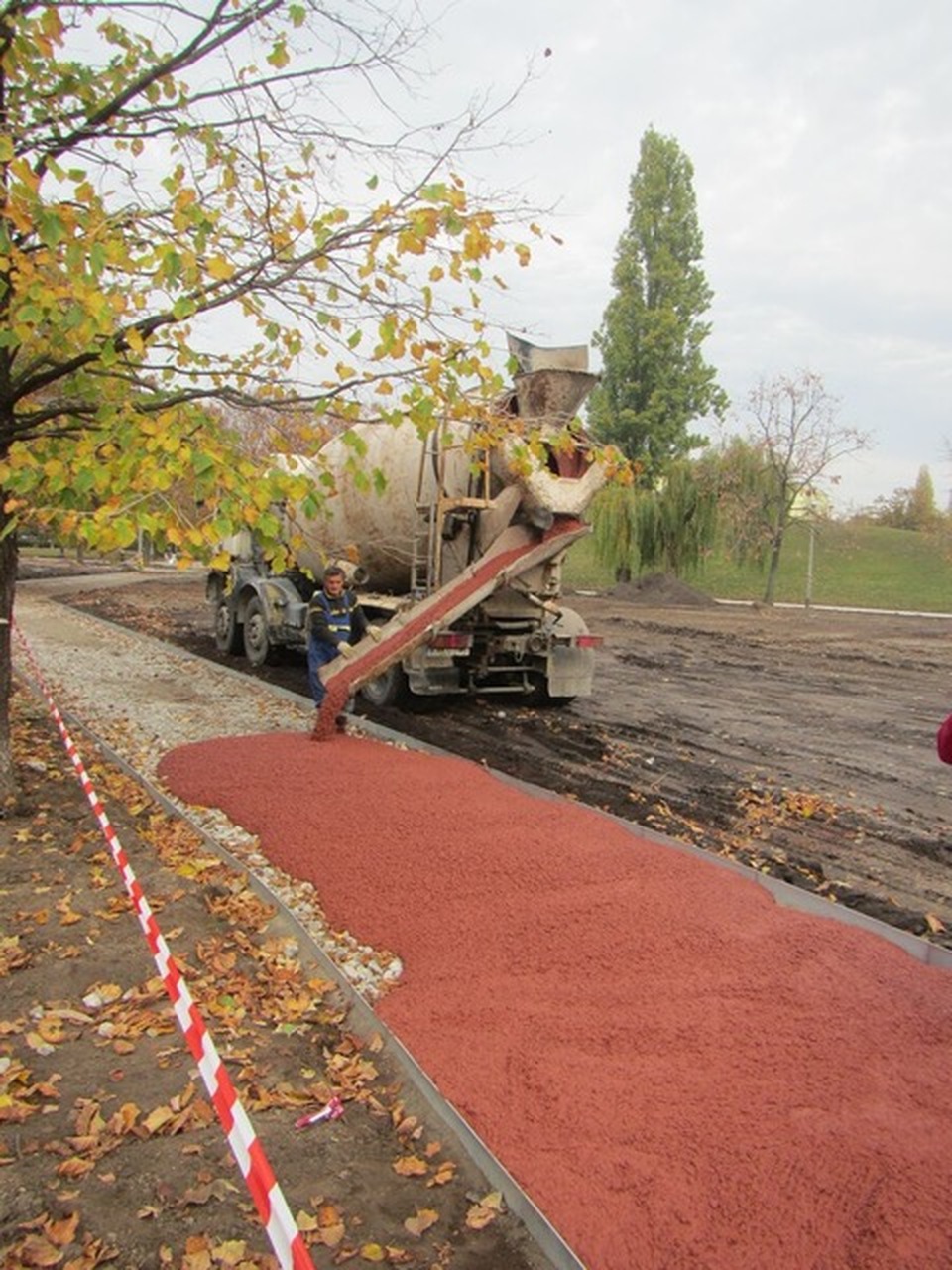 Bikás park. MASTER speciális beton termékcsalád. Forrás: Danucem
