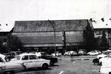 Sió Áruház. Forrás: Magyar Építőművészet, 1971
