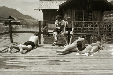 Ausztria, Techendorf, Weissensee. Felvétel éve: 1939. / Forrás: Fortepan 83939 / Ebner
