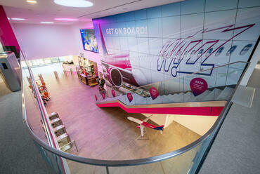 Wizz Air iroda – tervező: DVM group
