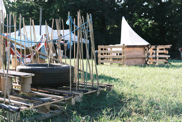 Na Kocínce Adventure Playground, 2024. június, Prága. Fotó: Carolina Sidon.
