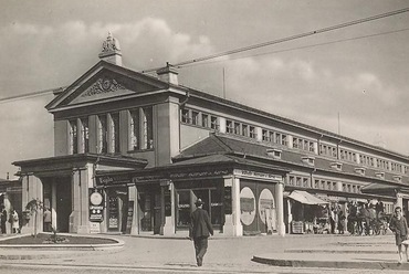 Búza téri vásárcsarnok, Miskolc, terv: Münnich Aladár & Wellisch Andor, 1924-26 – kép forrása: Magyarország régi képeken Facebook csoport
