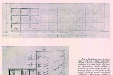 Olgyay Aladár és Olgyay Viktor: Balatonaliga üdülőtelep fejlesztési terve. Forrás: Magyar Építőművészet 1944/8 185-193
