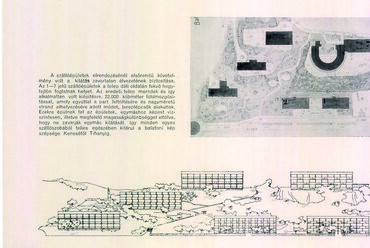 Olgyay Aladár és Olgyay Viktor: Balatonaliga üdülőtelep fejlesztési terve. Forrás: Magyar Építőművészet 1944/8 185-193
