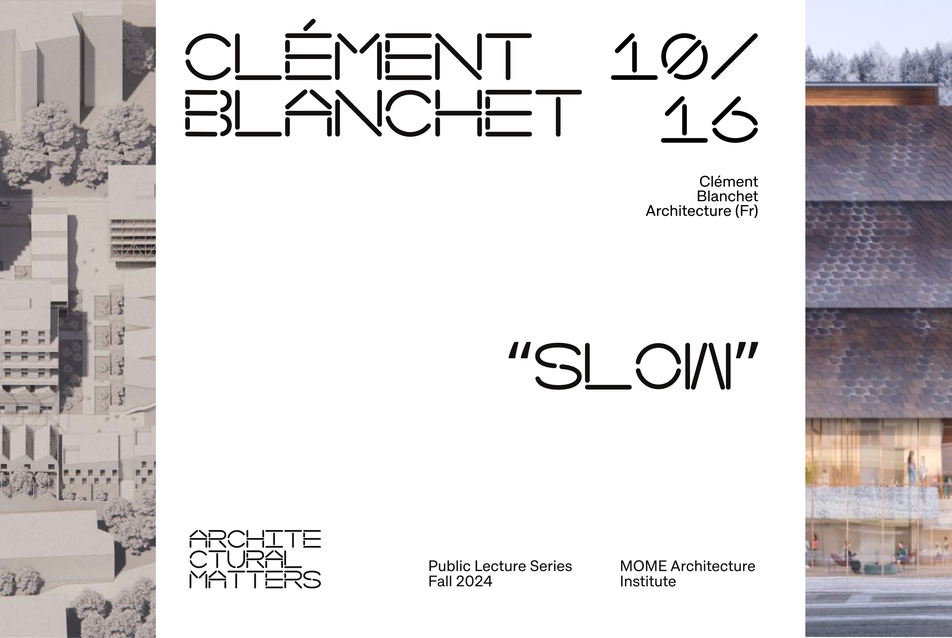 Architectural Matters // Clément Blanchet