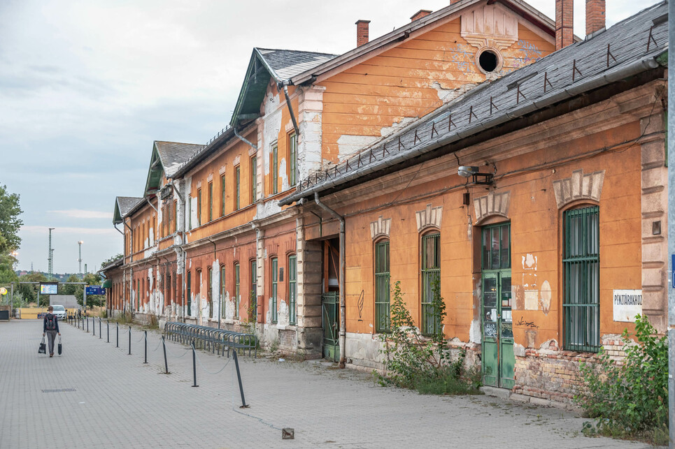 A Kelenföldi vasútállomás épülete ma. Fotó: Gulyás Attila
