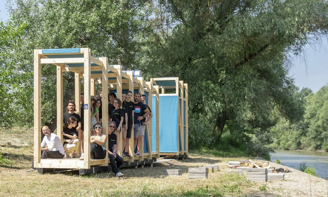 Dangubáló a Hernád partján. Fotó: Szentirmai Tamás DLA
