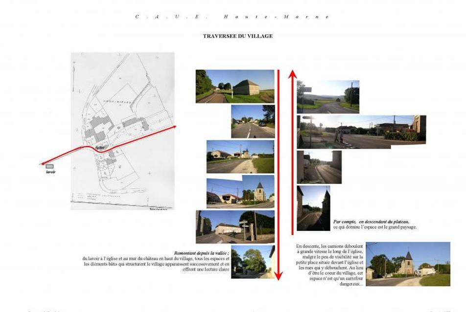 példák a C.A.U.E projektekből - Brouthieres bemutatása