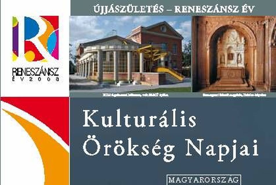 Kulturális Örökség Napjai 2008 / szeptember 20–21.