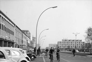 Porsche utca 1960, fotó: Stadtarchiv Wolfsburg