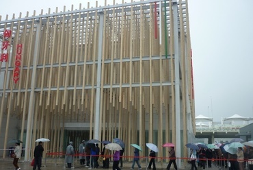 Expo2010 Sanghaj - Magyar pavilon, építész: Lévai Tamás