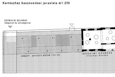 Nemzeti Múzeum pályázat, vezető tervező: Balázs Mihály - Kertészház