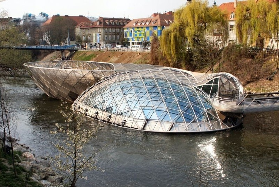 Vito Acconci - Murinsel, Graz