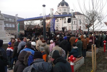 Tiszavirág híd avatása, Szolnok - fotó: perika