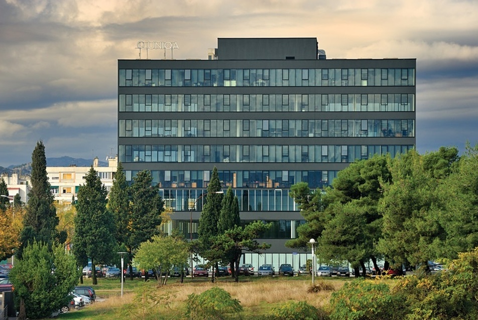 Europoint irodaház - Podgorica, Montenegro. Vezető tervezők: Branislav Redžić, Dragan Ivanović, Zoran Đorović