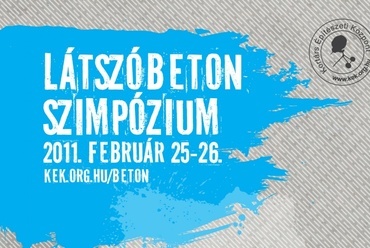 Látszóbeton szimpózium