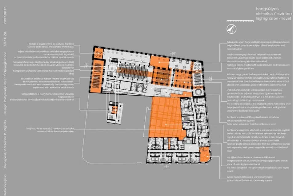  +1 szint - pályázati terv 2007., vezető tervező: Pottyondi Péter