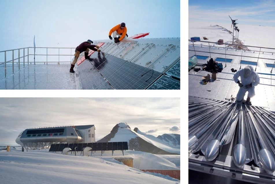 Elisabeth-hercegnő kutatóállomás (Belgium) fotó: www.antarcticstation.org