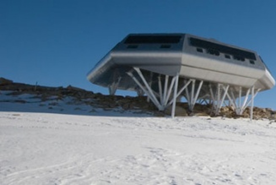 Elisabeth-hercegnő kutatóállomás (Belgium) fotó: www.antarcticstation.org