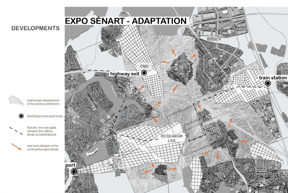 Sénart – Designing Coexistence, építészet: Csaba Timea