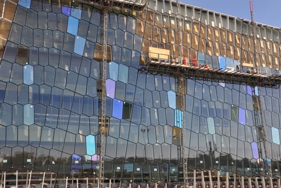 HARPA Concert &amp; Conference Centre, vezető tervező: Henning Larsen Architects