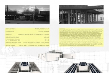 Fabris Progetti - Thiene-i autóbuszpályaudvar átalakítása