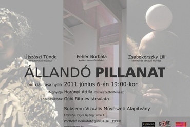 Állandó pillanat - kiállítás a Sokszem Alapítványnál, 2011.06.06.