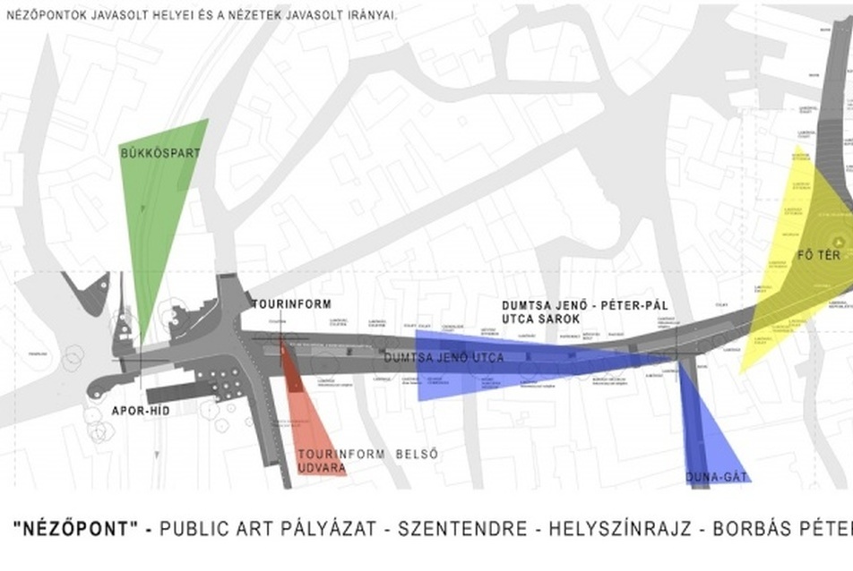 Nézőpont helyszínrajz- Borbás Péter, Jassó Sándor