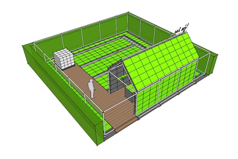 Ehető Ház, tervezők: Marijke Bruinsma, Marjan van Capelle, Arjen de Groot