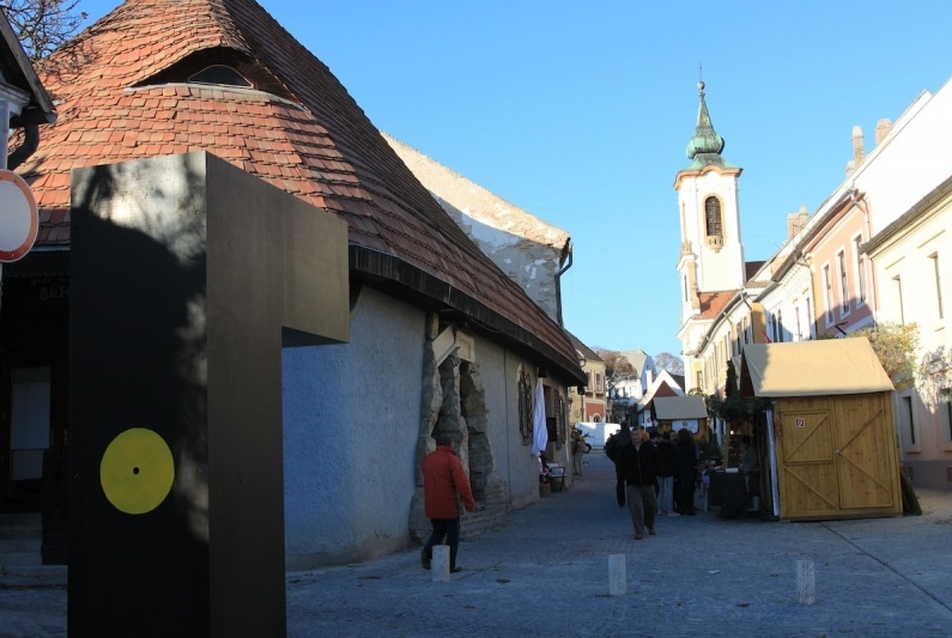 Nézőpontok Szentendrén - Borbás Péter és Jassó Sándor, fotó:  Borbás Péter