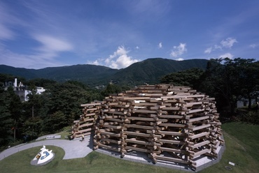 Woods of Net pavilon, Tezuka Architects - fotó: Katsuhisa Kida