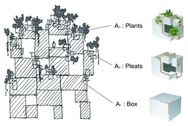 Tree-ness city ~ elvi ábra (Tangling, 147. o) © Hirata Akihisa