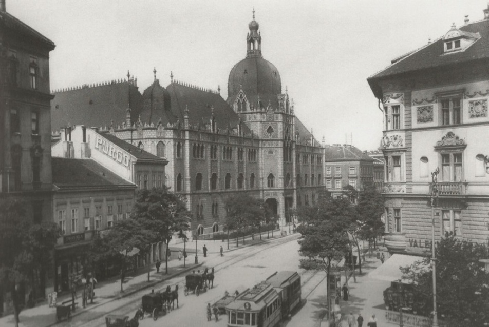 Iparművészeti Múzeum a századfordulón - forrás: IMM