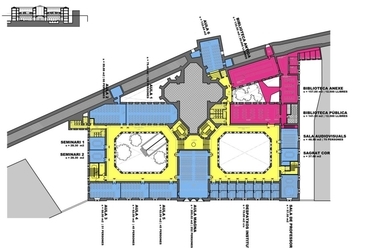 A tarragonai érseki szeminárium átalakítása - Első emelet, építészet: ON-A Architects