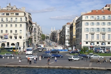 La Canabiere érkezése a Vieux-Port-hoz, 2006.