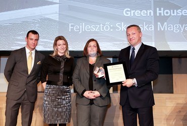 Az Év Irodaháza 2013 Különdíj: Green House Irodaház (fejlesztő: Skanska)