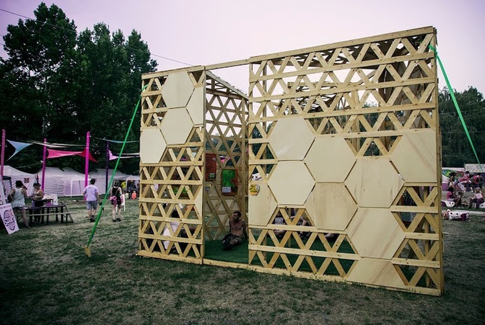 Greenpeace pavilon, Sziget fesztival, fotó: Kékesi Donát