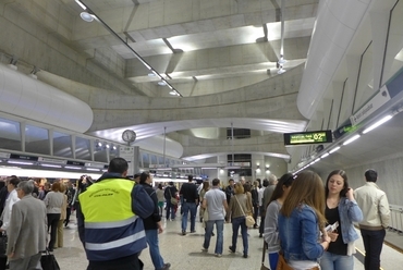 4-es metró átadás, fotó: Palatium