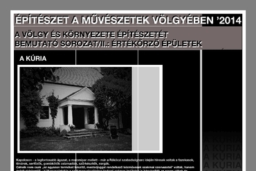 Építészet a Művészetek Völgyében