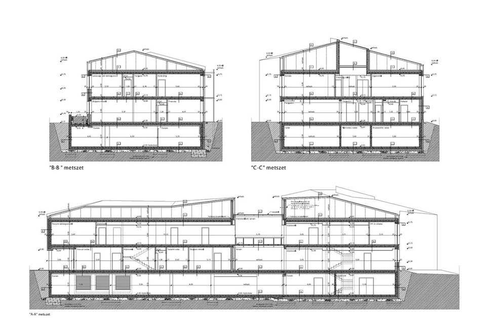 Metszetek [nagyobb méretért lásd a letölthető dokumentumokat], forrás: A.D.U