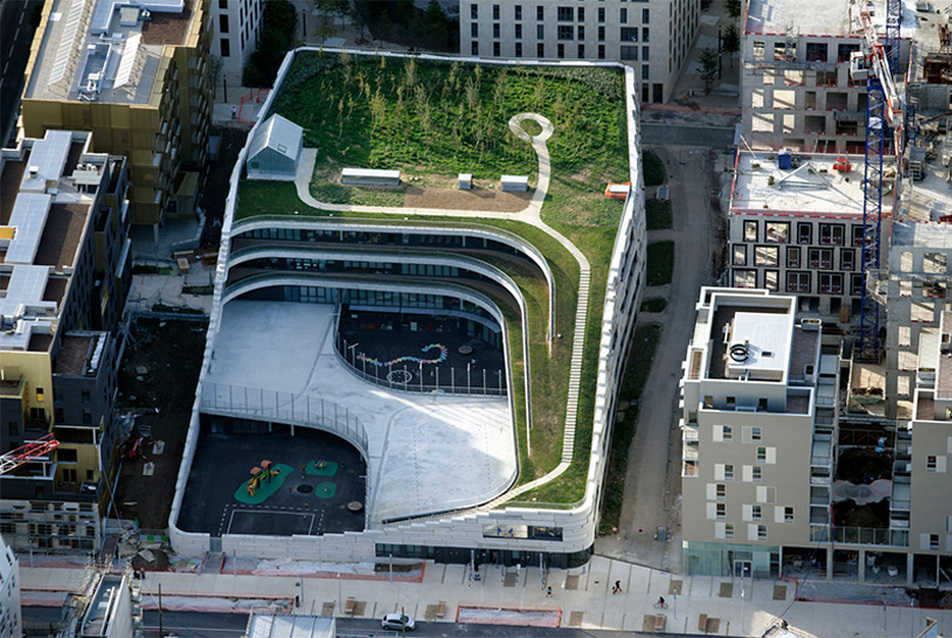 Chartier Dalix Architectes: Általános Iskola és sportkomplexum, Boulogne-Billancourt