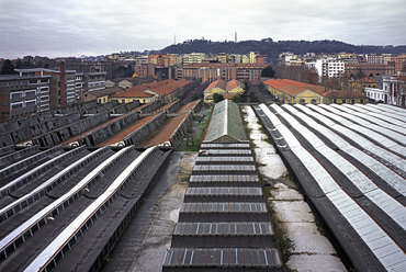 Rehabilitációra váró alkatrászgyár, Róma. Forrás: Progetto Flaminio